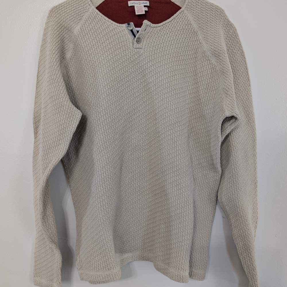 Men's Beige Sweater